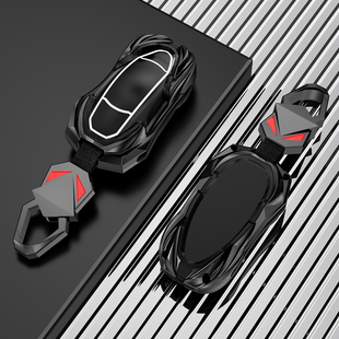 适用特斯拉钥匙套Tesla壳model3/Y/S包丫modelX扣modelS实体X遥控