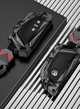 大众高尔夫8钥匙套24款凌渡L途昂X车揽境id4壳揽巡id3扣id6威然23