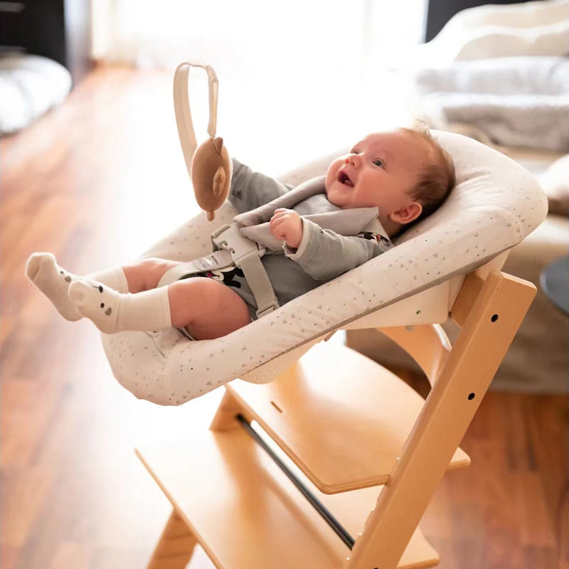 适配stokk成长椅宝宝餐椅新生儿套配件0-6个月初生儿宝宝躺椅睡篮