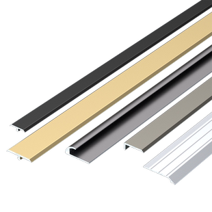 铝合金spc石塑地板收边条t型压条高低落差压条塑胶专用地板收口条