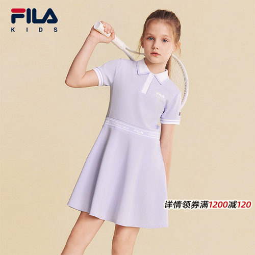 FILA斐乐女中大童连衣裙