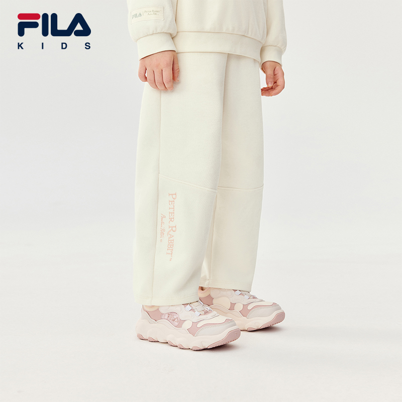 FILA斐乐女小童针织长裤