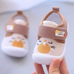 小宝宝学步鞋软底会响叫叫鞋0-6个月1-3岁春秋季男女婴幼儿布鞋子