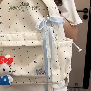 蝴蝶结书包挂件高级感小众女生韩系ins芭蕾风闺蜜包包装饰高颜值