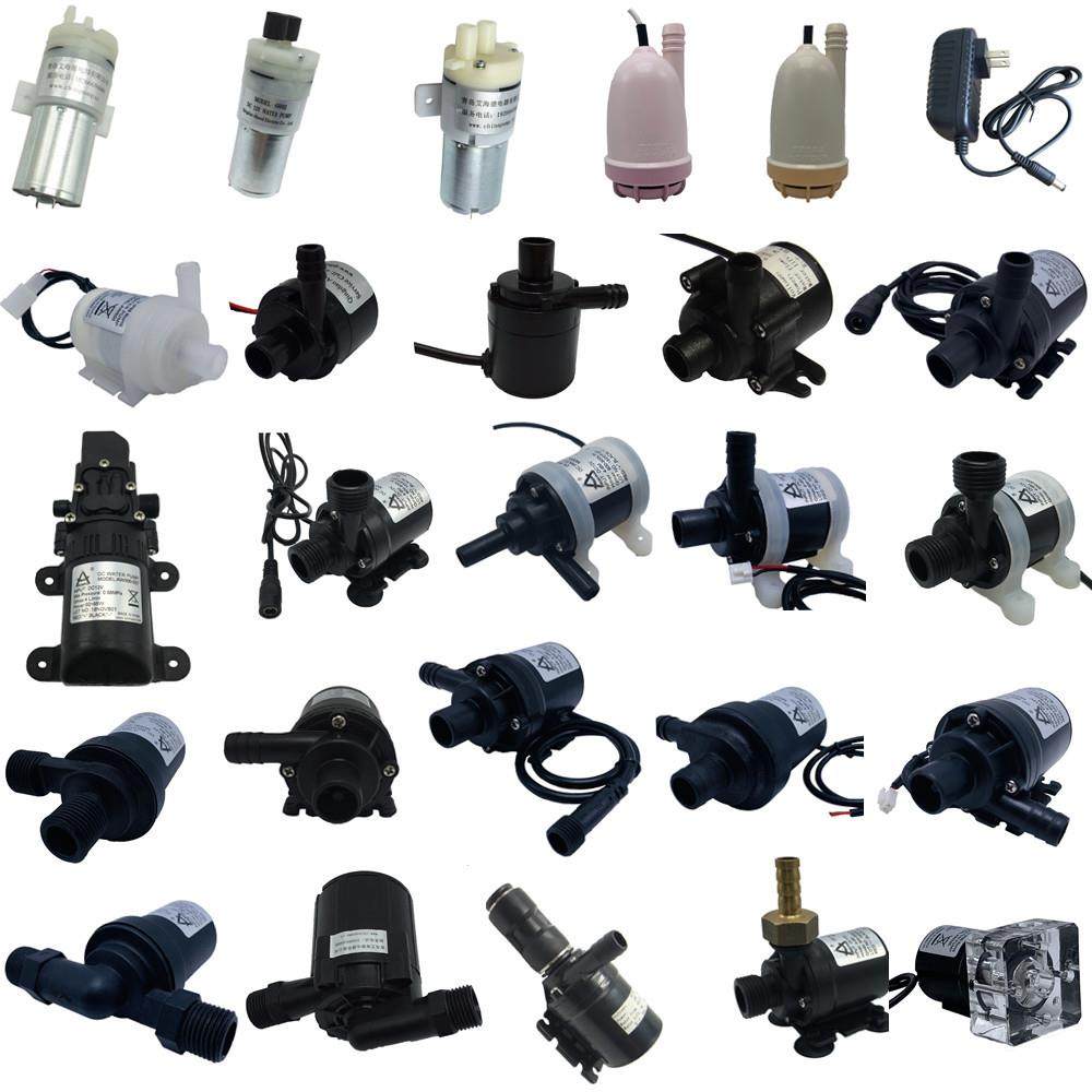 厂家微型潜水泵AW5005v12v24v直流高压静音循环水泵