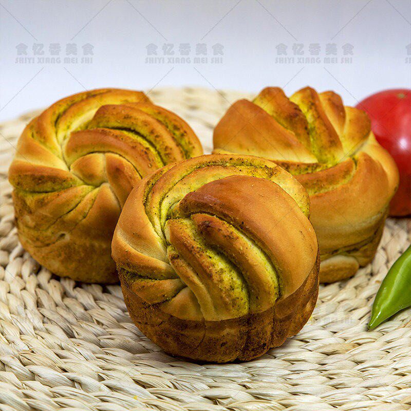 甘肃特产香豆烤馍苦豆馍馍锅盔地方特色小吃早餐速食面点糕点馒头