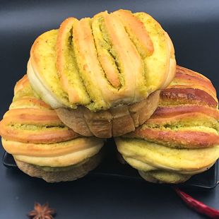 甘肃特产天水烤馍手工香豆烤花馍酥馍花卷早餐饼特色小吃美食 包邮