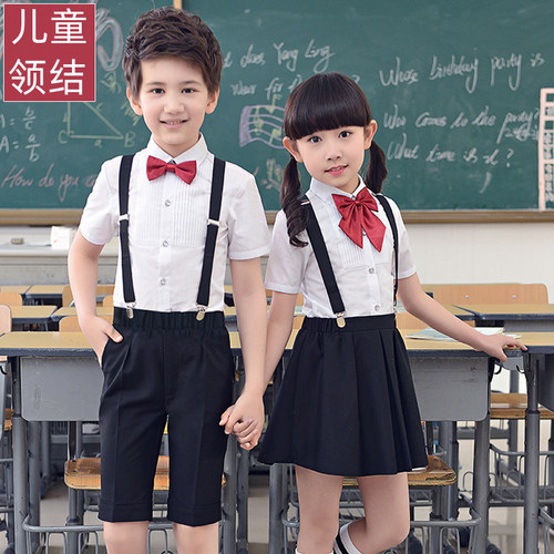 红色领结儿童小孩学生演出领结花