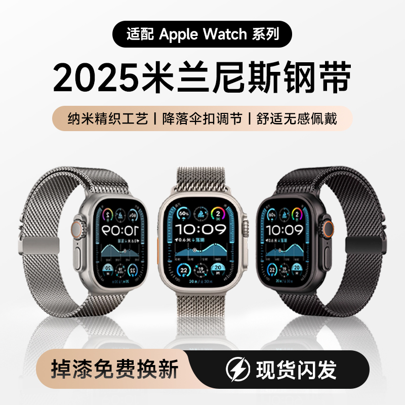 适用iwatchS4/5/6/se米兰尼斯
