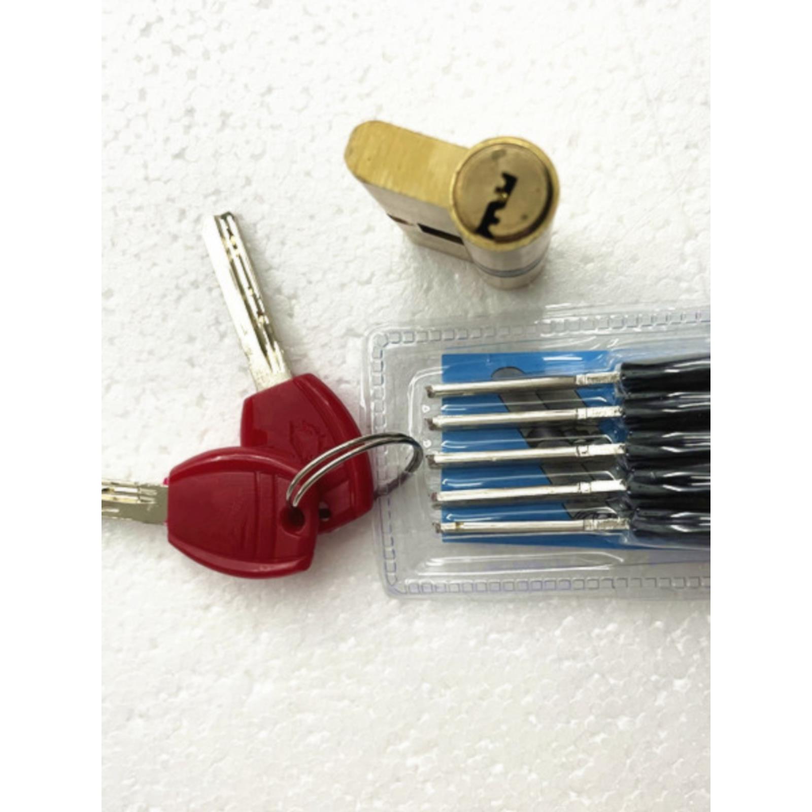 防盗门锁芯钥匙进入户门铝合金门不锈钢大门木门锁头AB铜锁芯包邮