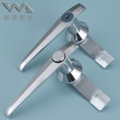 2B配电箱配电柜把手锁 MS304 不锈钢铁皮柜门把手锁