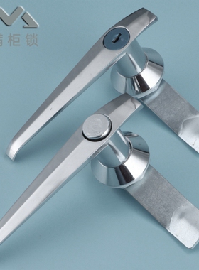 MS304-1A-2A-1B-2B配电箱配电柜把手锁 不锈钢铁皮柜门把手锁