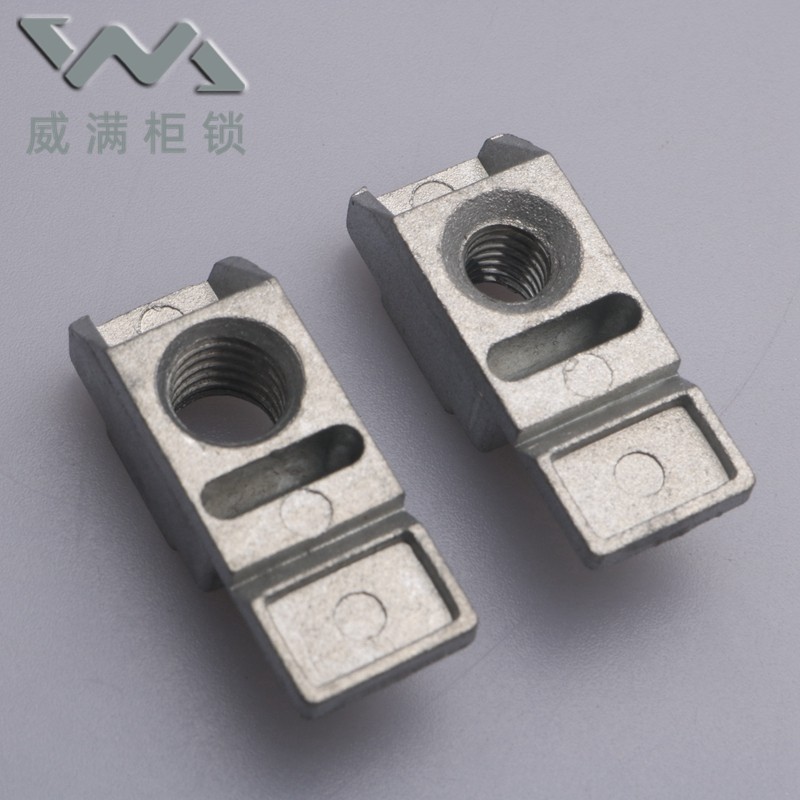 方螺母m8/m6威图柜附件 ps柜配件 配电柜箱附件 机箱锌合金方螺母