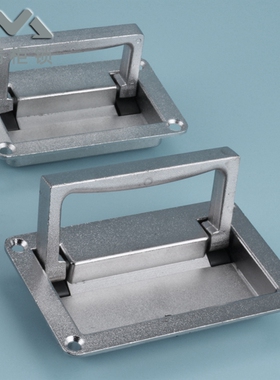 LS002电柜箱方形暗拉手PL002电控柜折叠把手LS267工具箱隐藏拉手