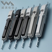 MS830天地连杆锁 关柜门撢子锁 配电箱机柜门锁威图PS柜拉杆锁开