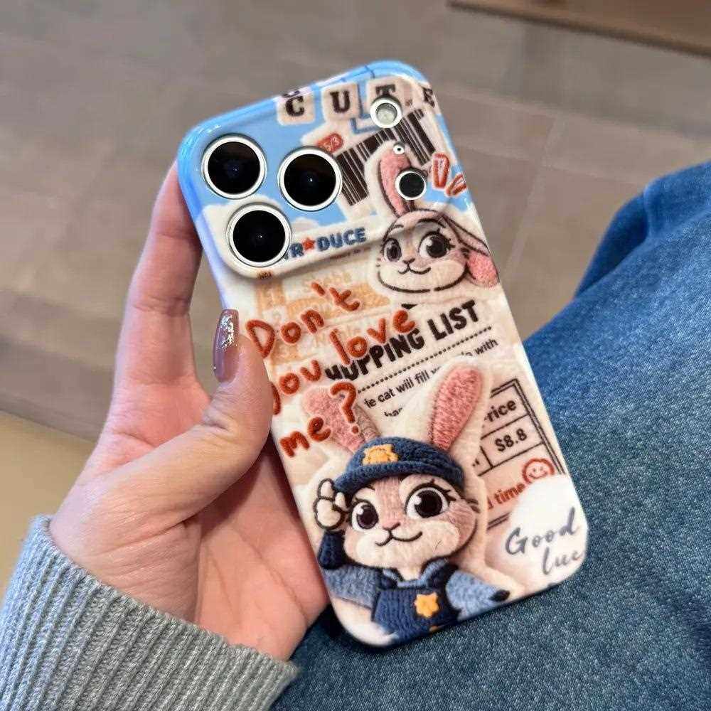 毛绒兔子适用苹果17promax卡通可爱iPhone16pro镜头全包15新款新款适用于苹果17promax手机壳iphone16巨好看,3C数码配件,手机保护套/壳,淘宝优惠券,粉丝福利购,淘宝优惠卷