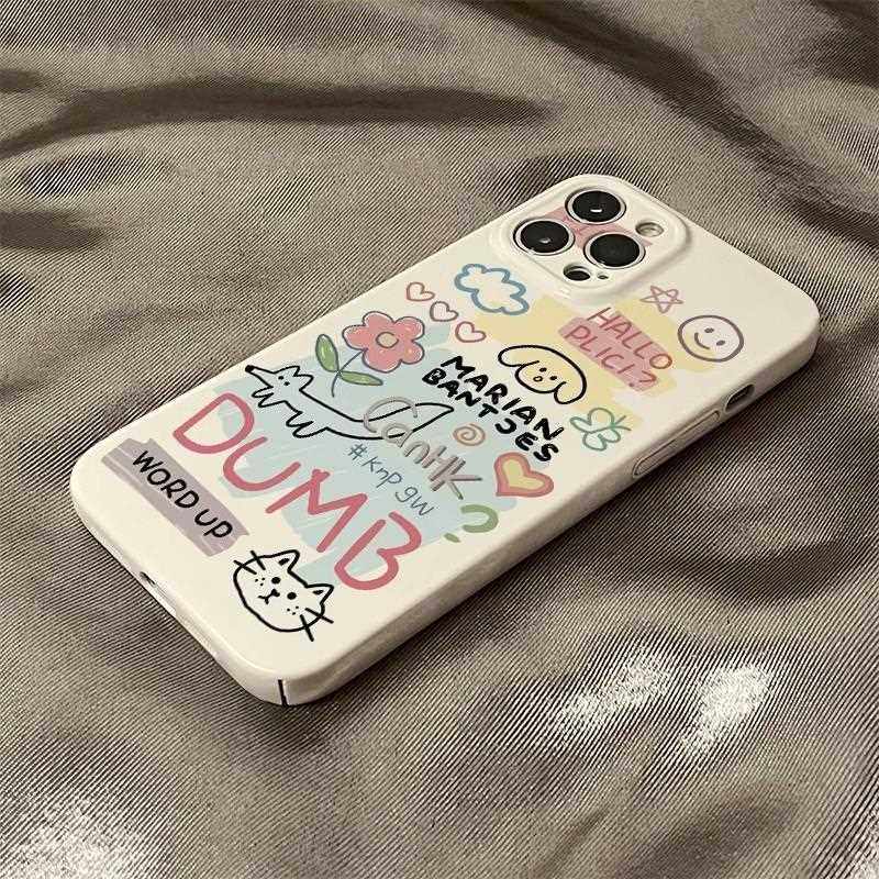 潮牌花朵笑脸适用OPPOk11手机壳创意Reno10日韩findx7菲林a95硬壳新款适用于苹果17promax手机壳iphone16巨好,3C数码配件,手机保护套/壳,淘宝优惠券,粉丝福利购,淘宝优惠卷