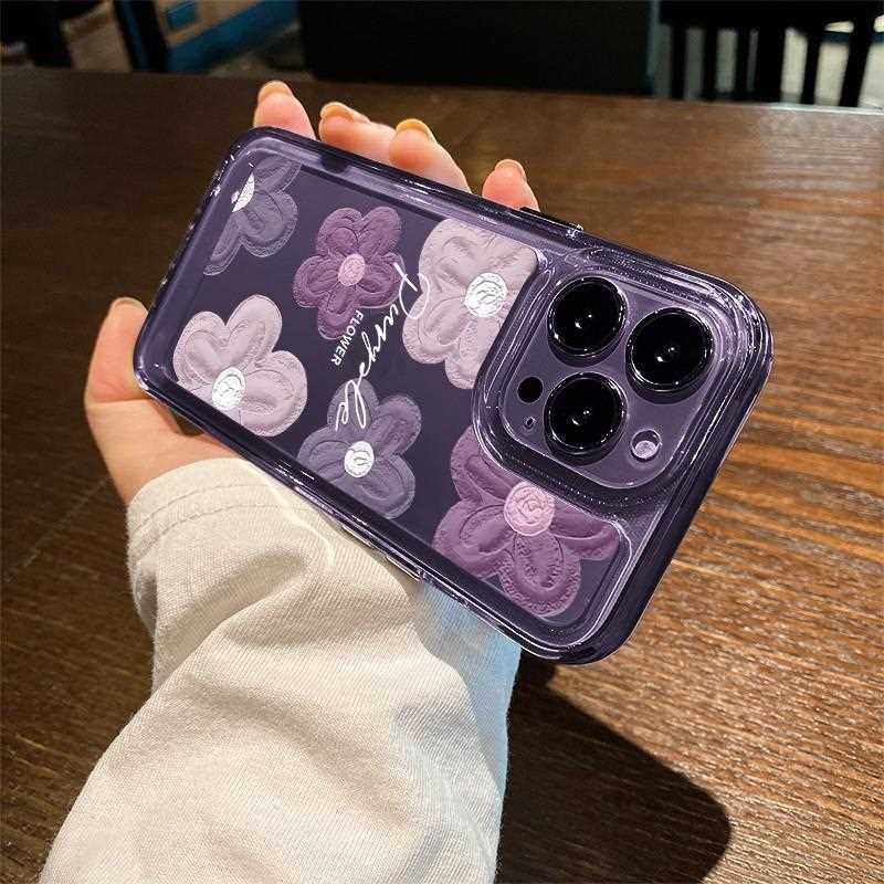 新款油画紫色花朵适用小米14pro手机太空壳透明13红米K60新note12新款适用于苹果17promax手机壳iphone16巨好,3C数码配件,手机保护套/壳,淘宝优惠券,粉丝福利购,淘宝优惠卷