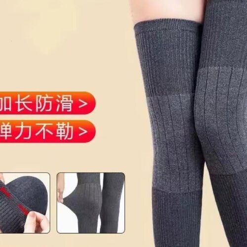秋冬加长保暖防滑显瘦护膝