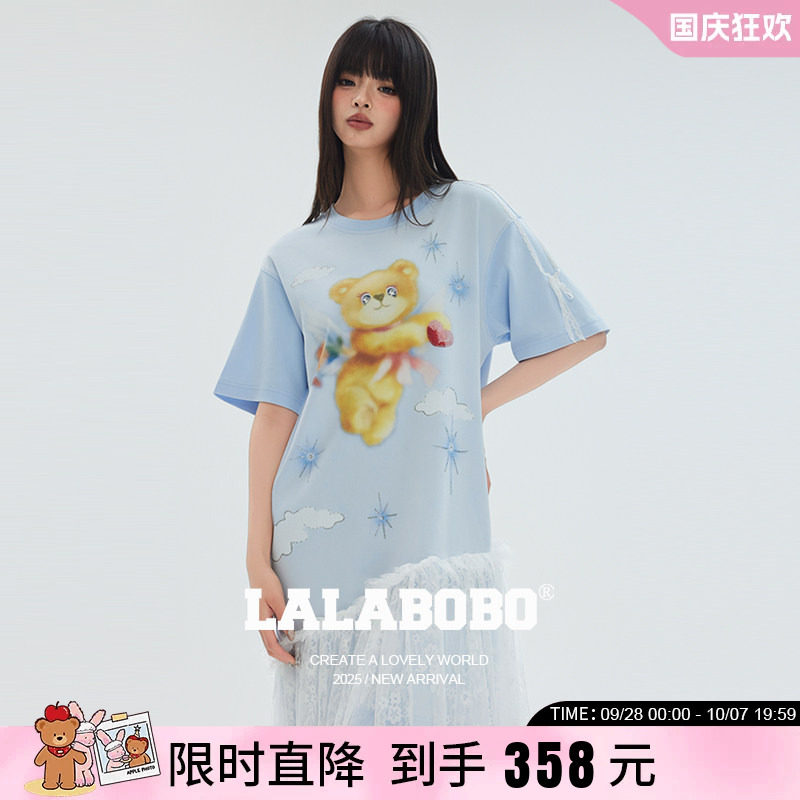 LABO天使熊蕾丝连衣裙