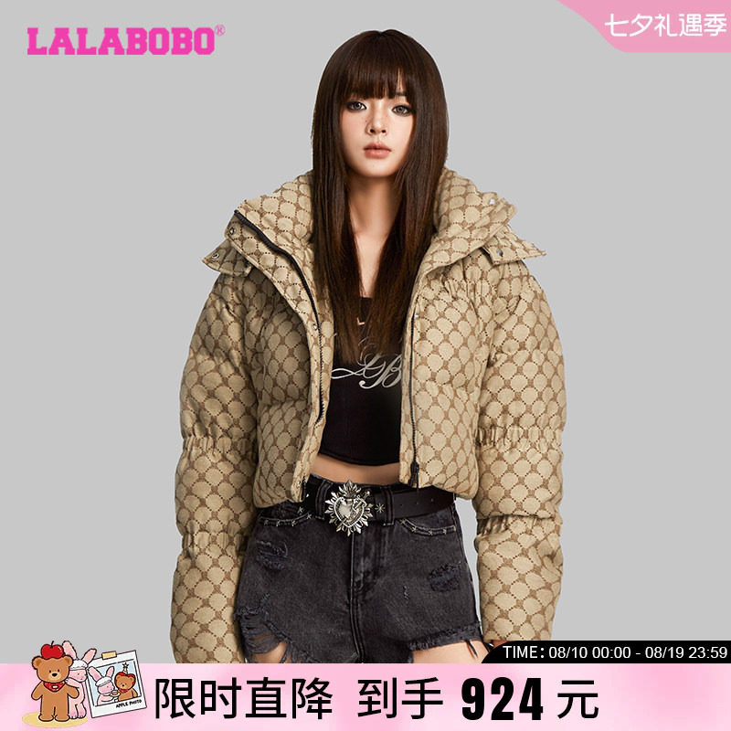 LALABOBO女防寒保暖羽绒服