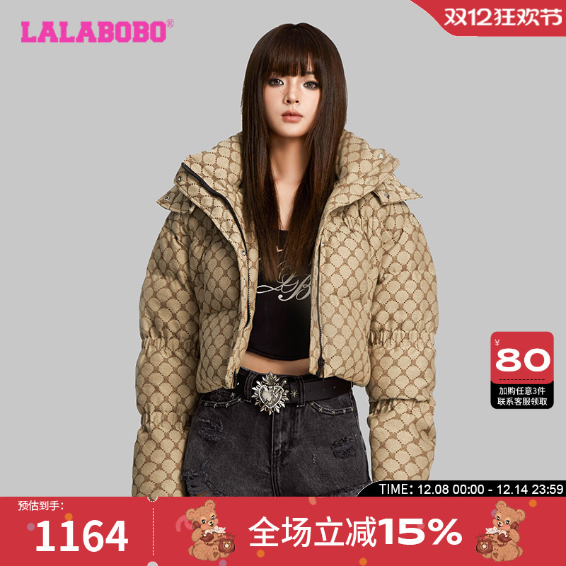 LALABOBO女防寒保暖羽绒服
