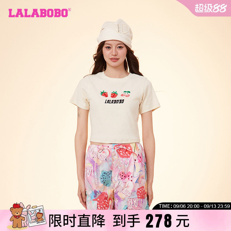 LALABOBO短袖H型可爱休闲