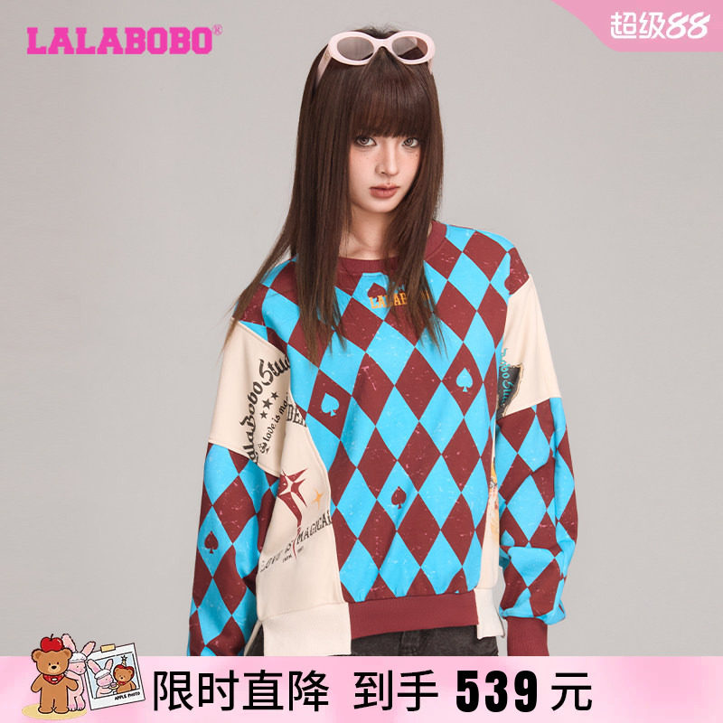 LALABOBO潮牌原创新款上衣卫衣