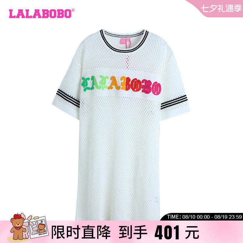 LALABOBO宽松休闲连衣裙