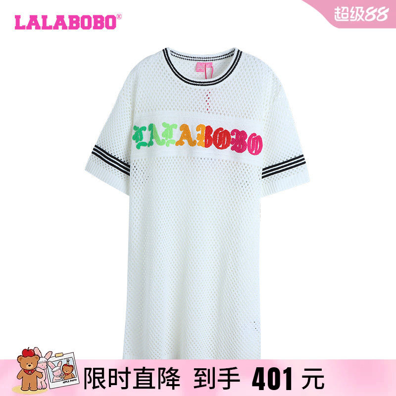 LALABOBO宽松休闲连衣裙