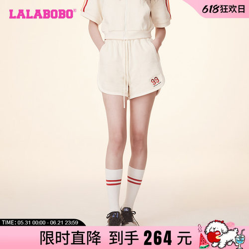 复古休闲LALABOBO休闲短裤