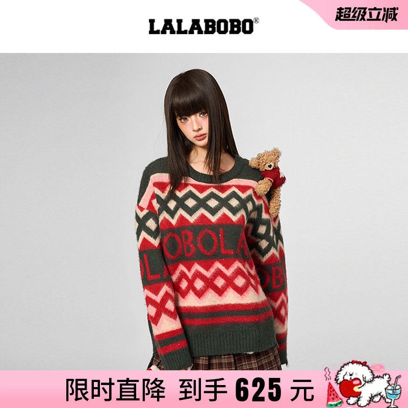 LALABOBO费尔岛24年秋冬毛衣