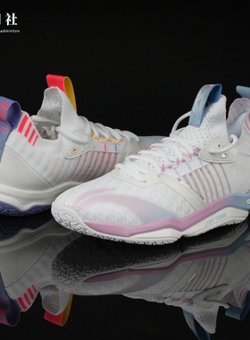 LINING李宁 突袭4羽毛球鞋棉花糖AYAR01新款专业保突袭IV羽毛球鞋