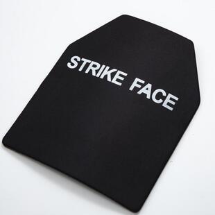 淬火钢负重防刺插板 抗冲击背心防刺钢板 PE复合防护内置战术装备