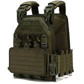 戎马户外战术背心男勤务作战装 备多功能透气激光突击队快拆马甲