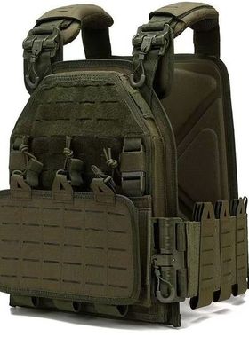 戎马户外战术背心男勤务作战装备多功能透气激光突击队快拆马甲