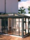 铝型材系统阳光房断桥铝门合金窗封露台阳台别墅玻璃户外花园天井