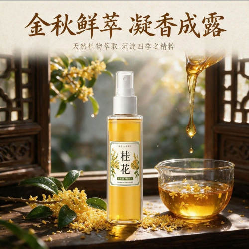 利智百货桂花香型空气清新剂卧室持久留香喷雾室内除异味家用香a5