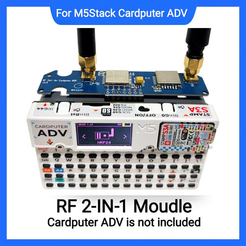 M5Stack Cardputer ADV cc1101 nrf24 RF二合一2.0模块 Bruce适配