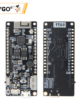 TTGO T8 V1.7wifi蓝牙ESP32 WROVER 4MB FLASH 8MB PSRAM电子模块