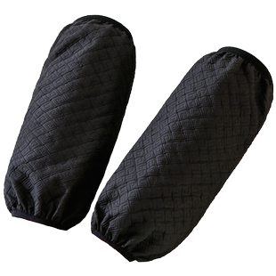 秋冬男女加长加肥大成人防污袖套厨房办公家务耐脏羽绒服套袖薄款