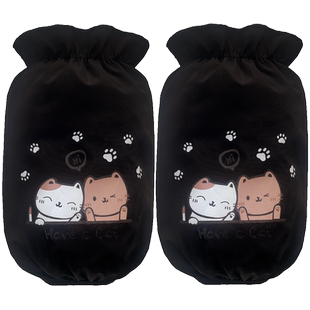 卡通可爱秋冬短款防水袖套学生儿童居家防污清洁手袖筒男女套袖头