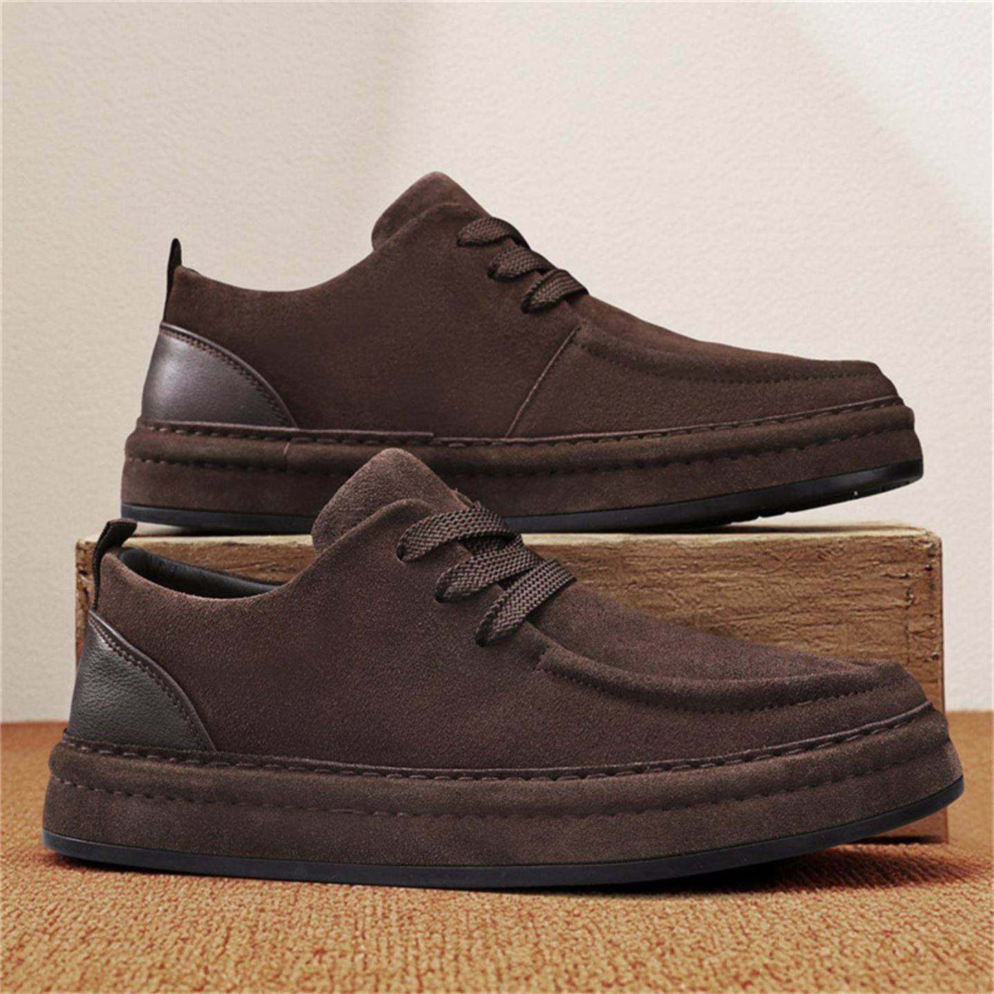 /欧陆好物精选男鞋2026新款男复古潮流绒面休闲鞋软底防滑豆豆鞋,流行男鞋,乐福鞋（豆豆鞋）,淘宝优惠券,粉丝福利购,淘宝优惠卷