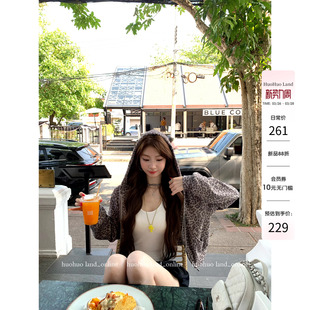 自带气场 摩登风豹 豹纹连帽外套 20点上新88折 HuoHuo