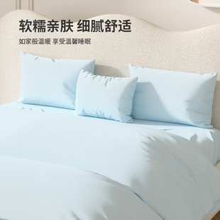 一次性床品床垫四件套床罩款可裸睡酒店用双人床旅行床笠被罩