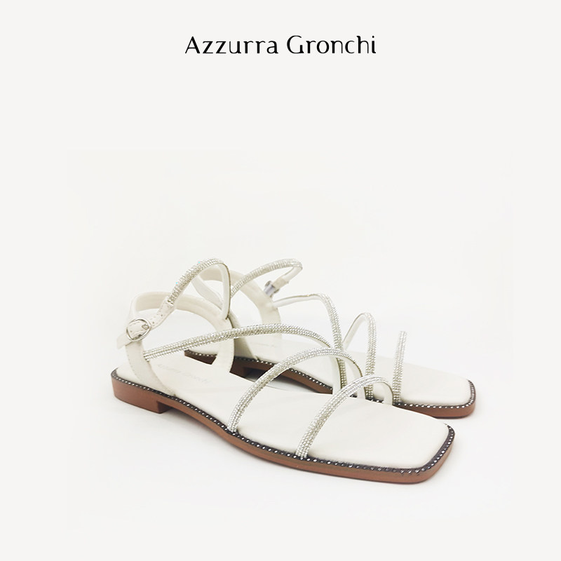 钻饰拖鞋AzzurraGronchi