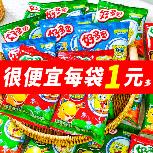 好丽友好多鱼薯片饼干