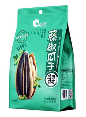 洽洽藤椒500g瓜子独立25小袋