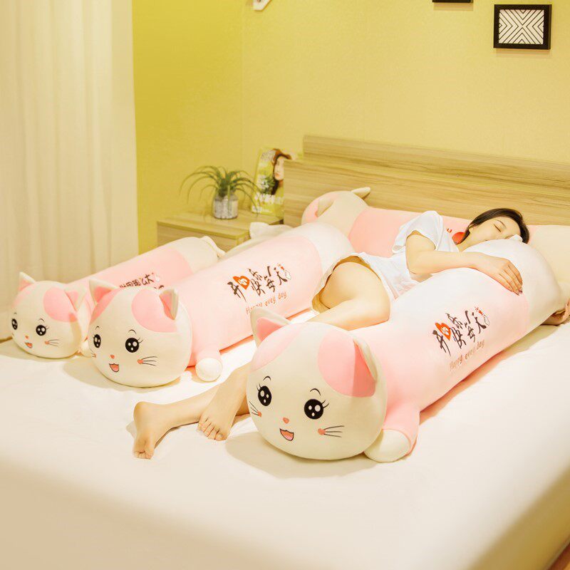 猫咪玩偶毛绒玩具女孩布娃娃抱睡公仔床上夹腿抱枕女生睡觉抱抱熊