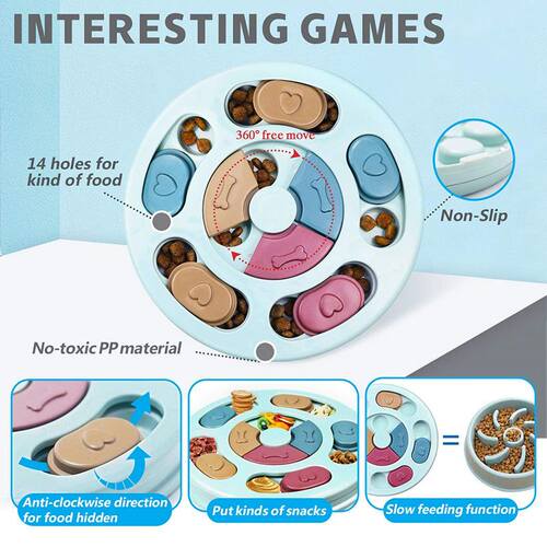 DogPuzzleToysSlowFeeder